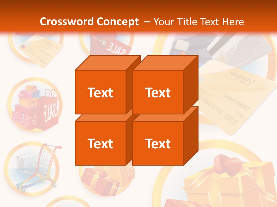 Plastic Vector Clip PowerPoint Template
