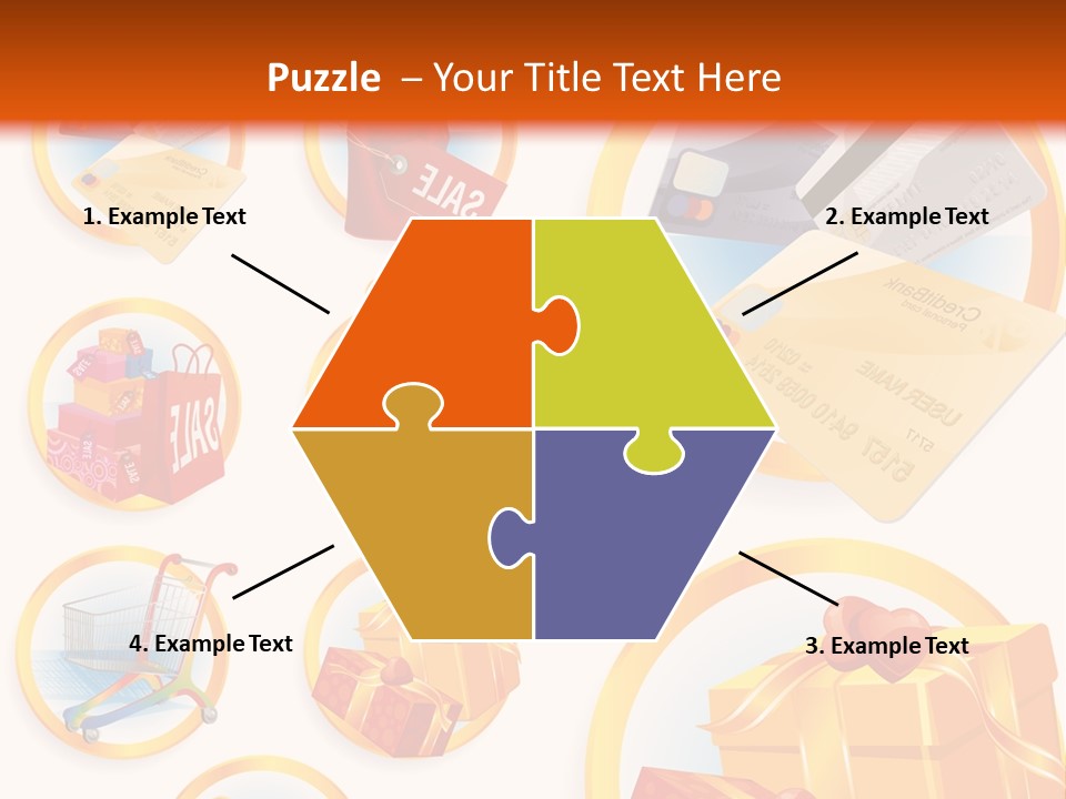 Plastic Vector Clip PowerPoint Template