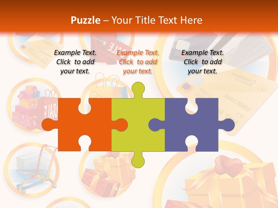 Plastic Vector Clip PowerPoint Template