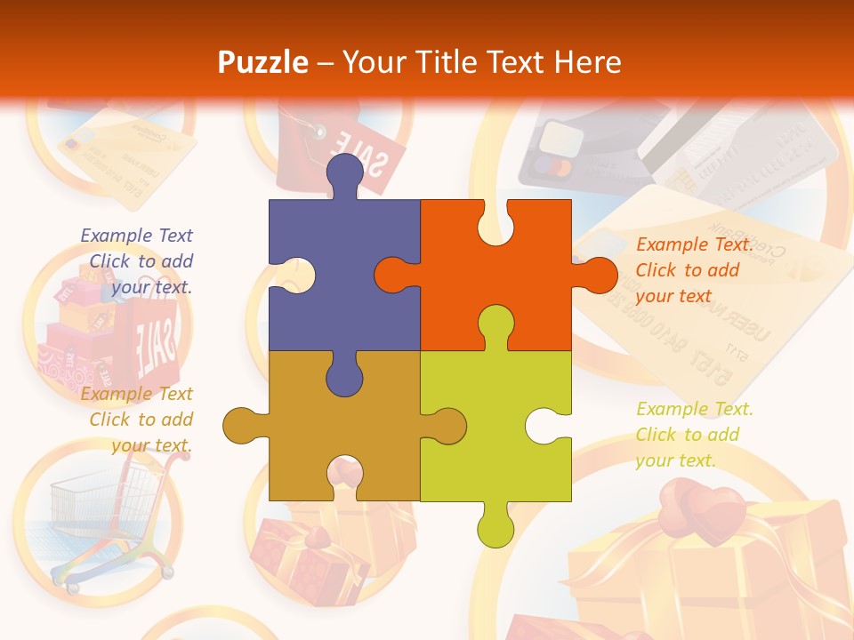 Plastic Vector Clip PowerPoint Template