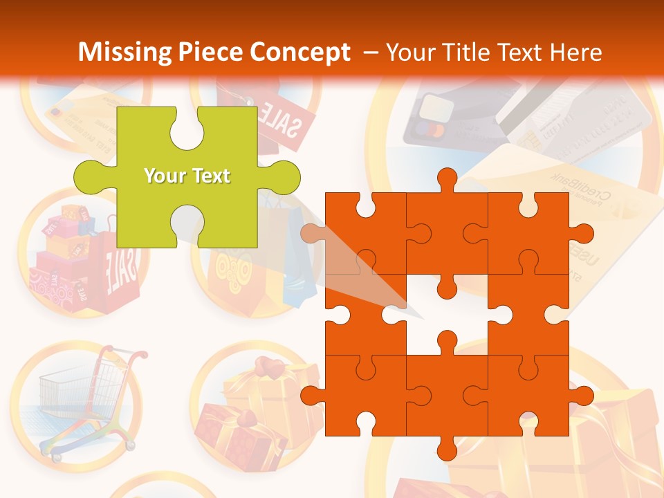 Plastic Vector Clip PowerPoint Template