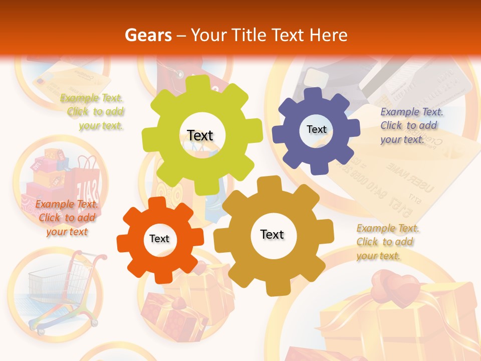 Plastic Vector Clip PowerPoint Template