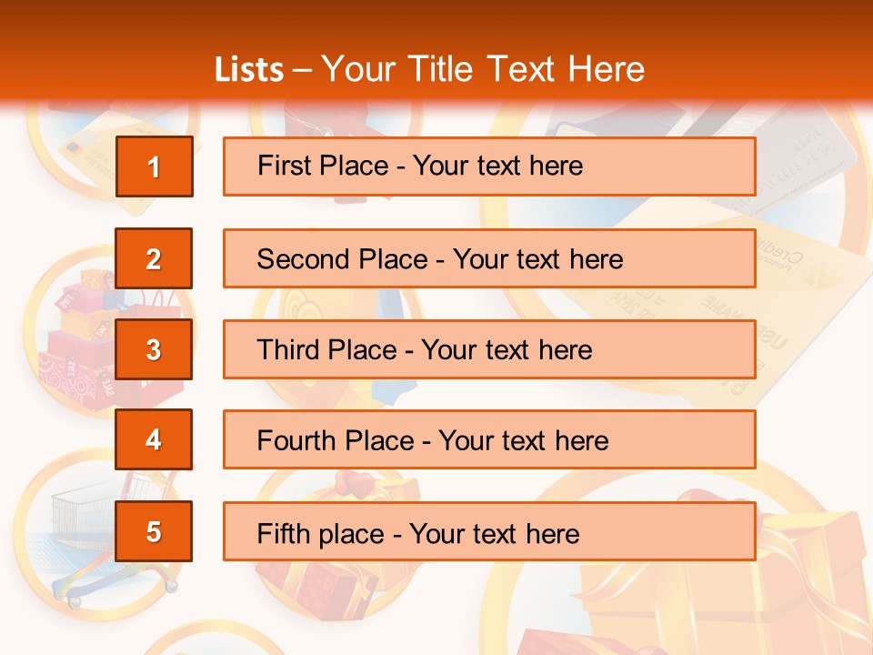 Plastic Vector Clip PowerPoint Template