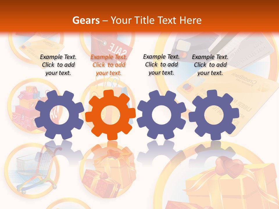 Plastic Vector Clip PowerPoint Template