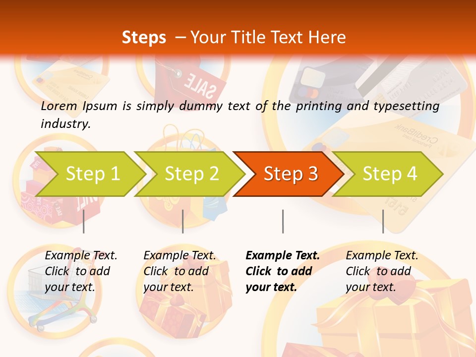 Plastic Vector Clip PowerPoint Template