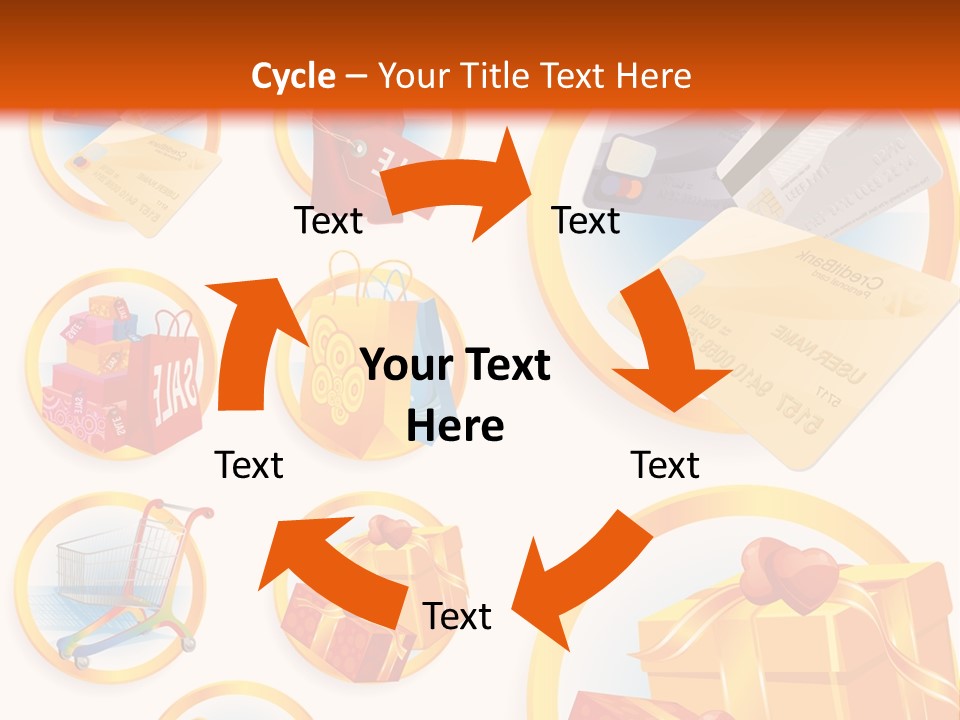 Plastic Vector Clip PowerPoint Template