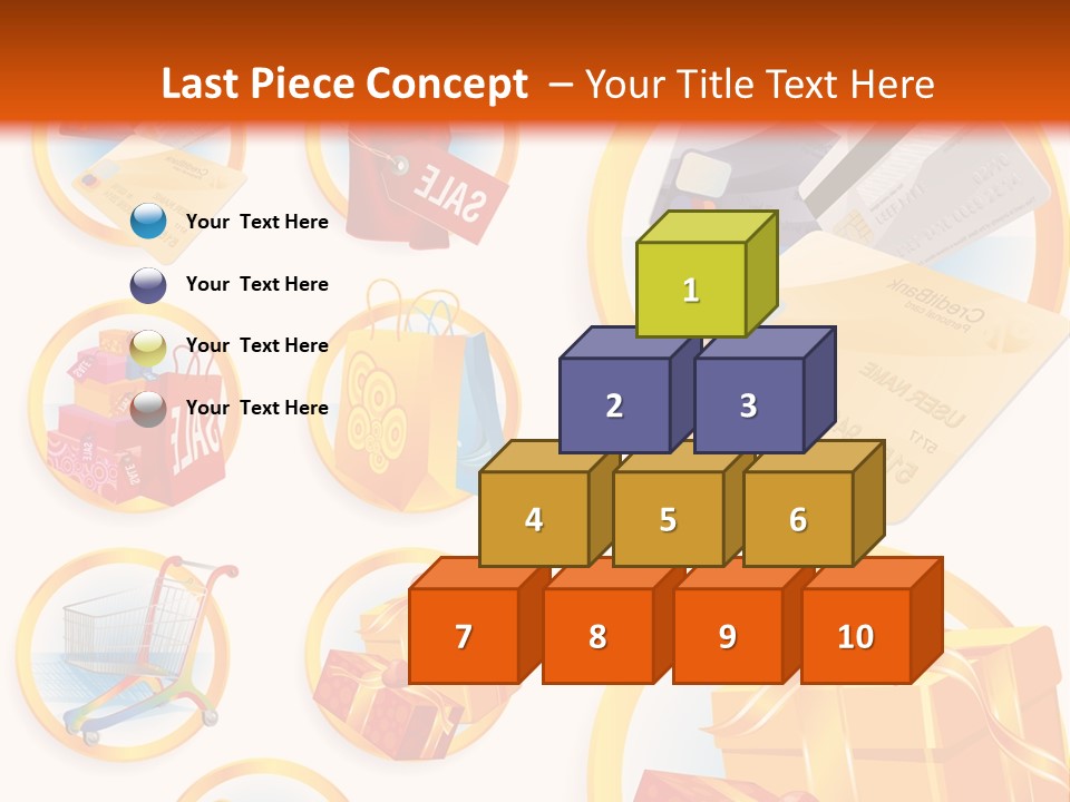 Plastic Vector Clip PowerPoint Template