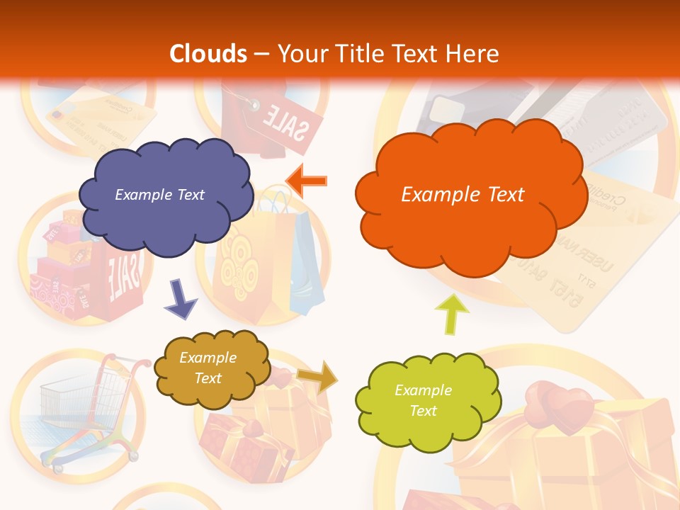 Plastic Vector Clip PowerPoint Template