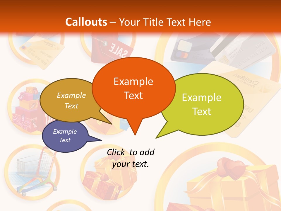 Plastic Vector Clip PowerPoint Template
