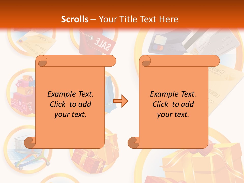 Plastic Vector Clip PowerPoint Template