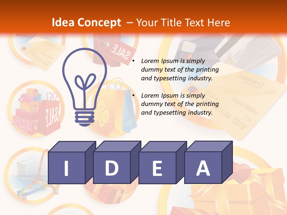 Plastic Vector Clip PowerPoint Template