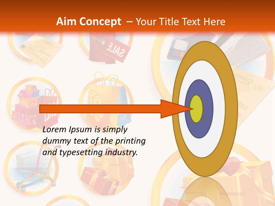 Plastic Vector Clip PowerPoint Template