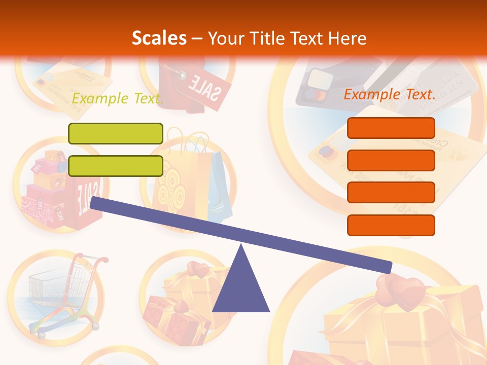 Plastic Vector Clip PowerPoint Template