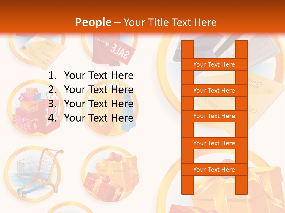 Plastic Vector Clip PowerPoint Template
