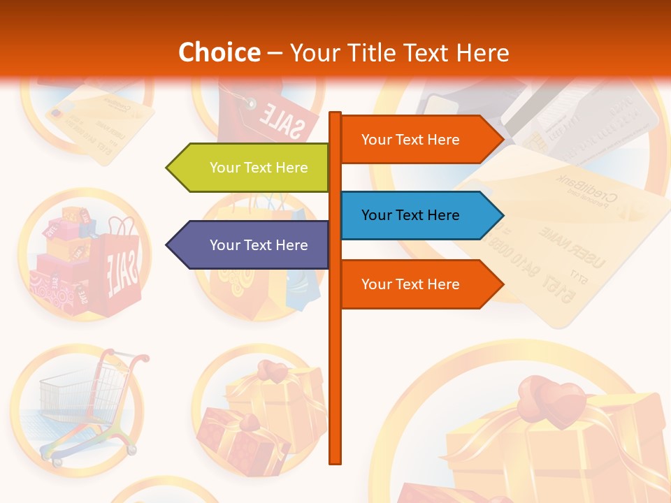 Plastic Vector Clip PowerPoint Template