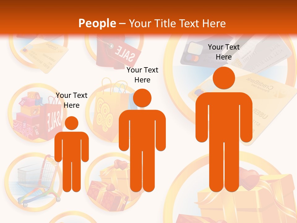 Plastic Vector Clip PowerPoint Template