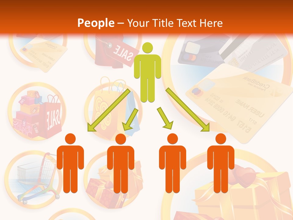 Plastic Vector Clip PowerPoint Template