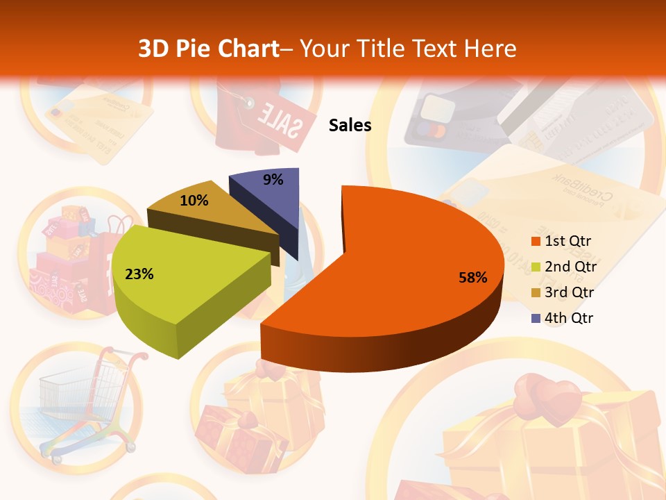 Plastic Vector Clip PowerPoint Template