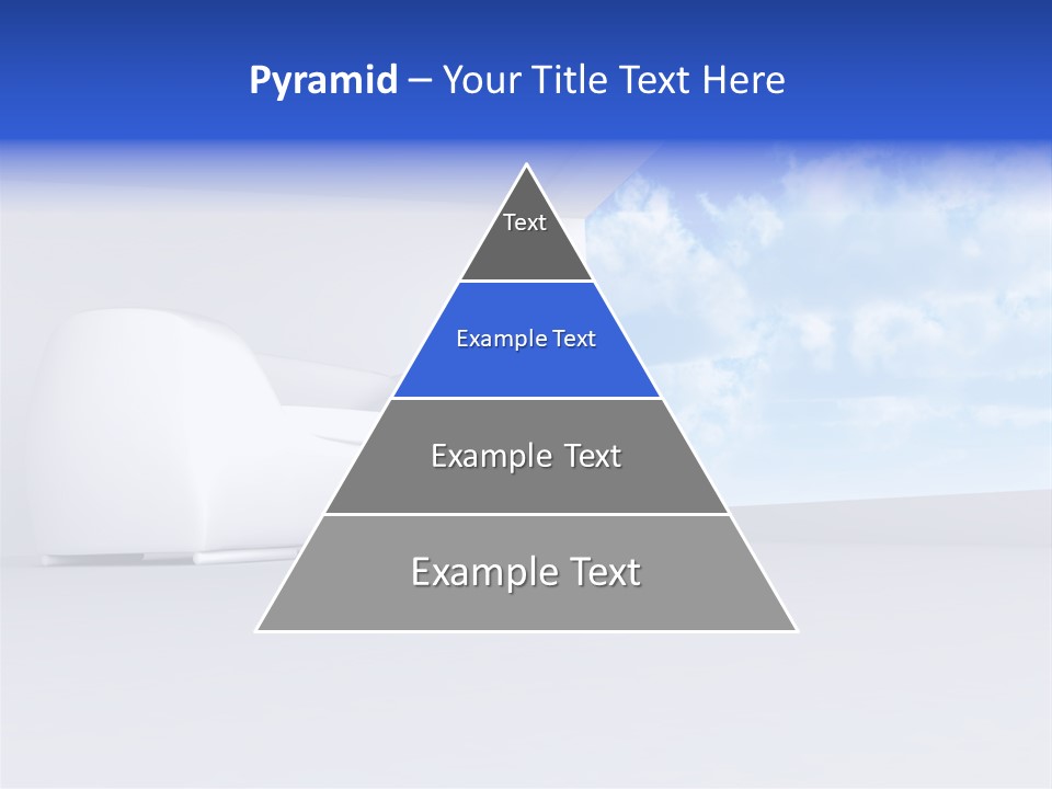 Showcase Apartment Sofa PowerPoint Template