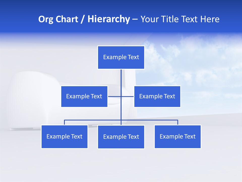 Showcase Apartment Sofa PowerPoint Template