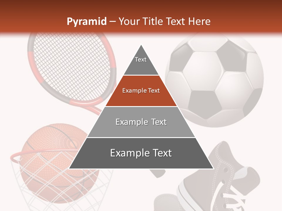 Football Baseball Badminton PowerPoint Template