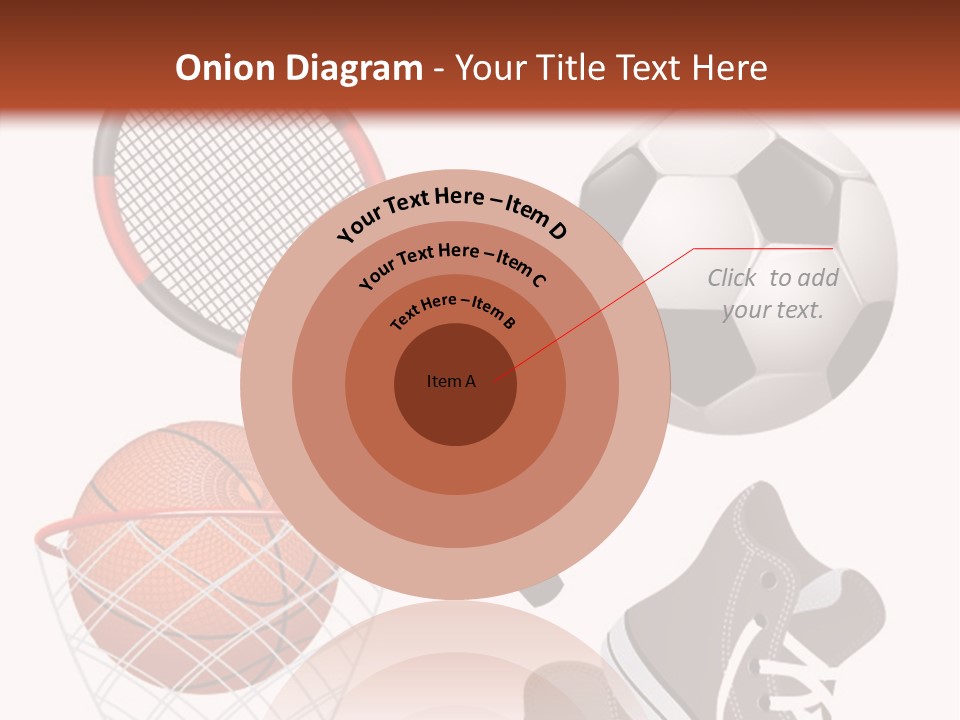 Football Baseball Badminton PowerPoint Template