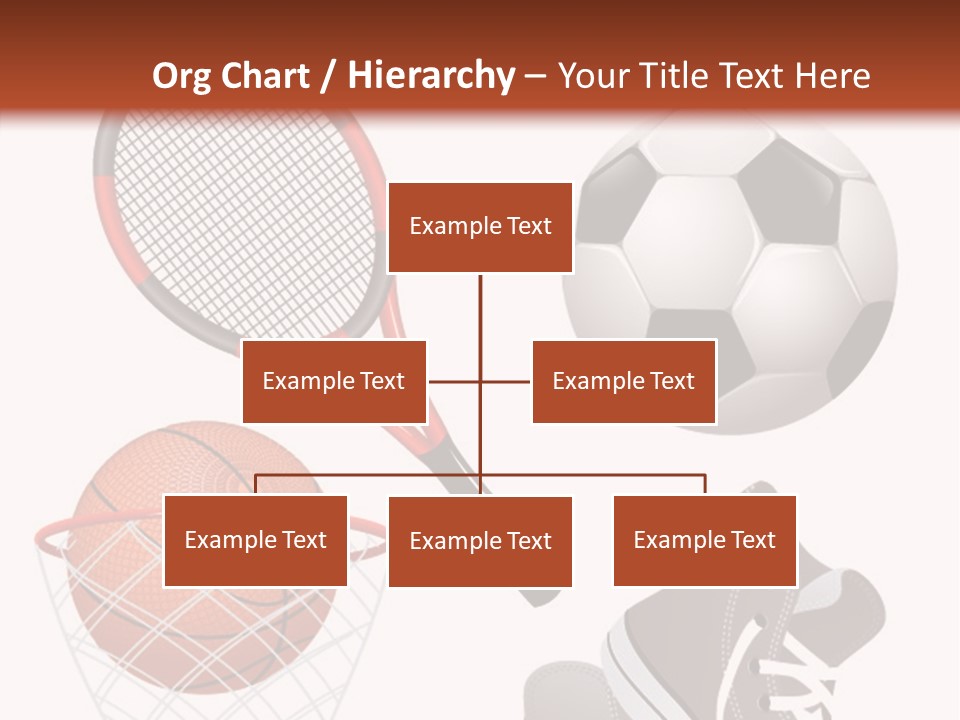 Football Baseball Badminton PowerPoint Template