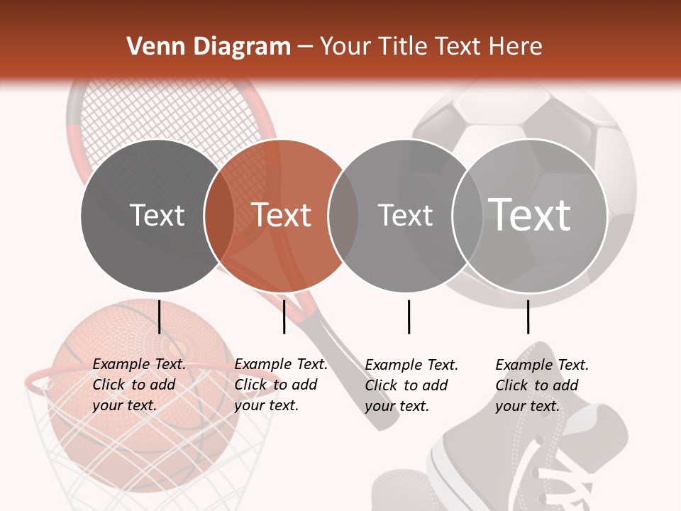 Football Baseball Badminton PowerPoint Template