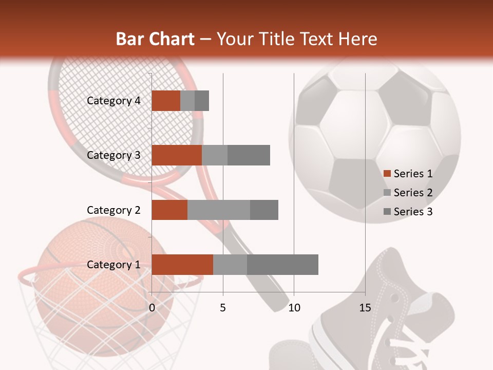 Football Baseball Badminton PowerPoint Template