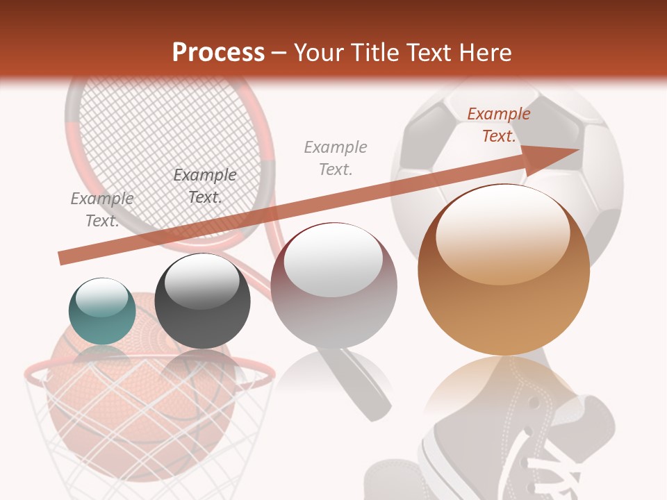 Football Baseball Badminton PowerPoint Template