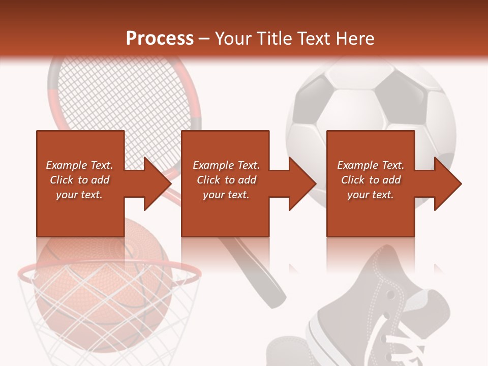 Football Baseball Badminton PowerPoint Template