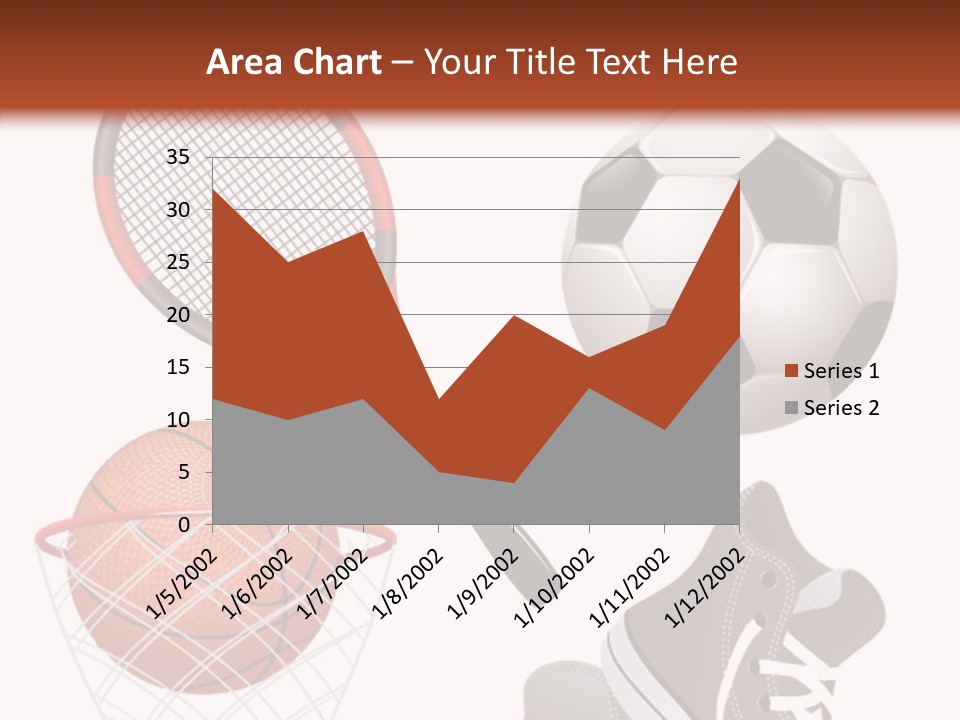Football Baseball Badminton PowerPoint Template
