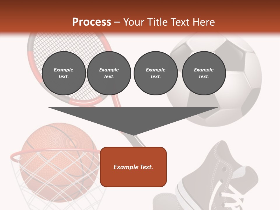 Football Baseball Badminton PowerPoint Template