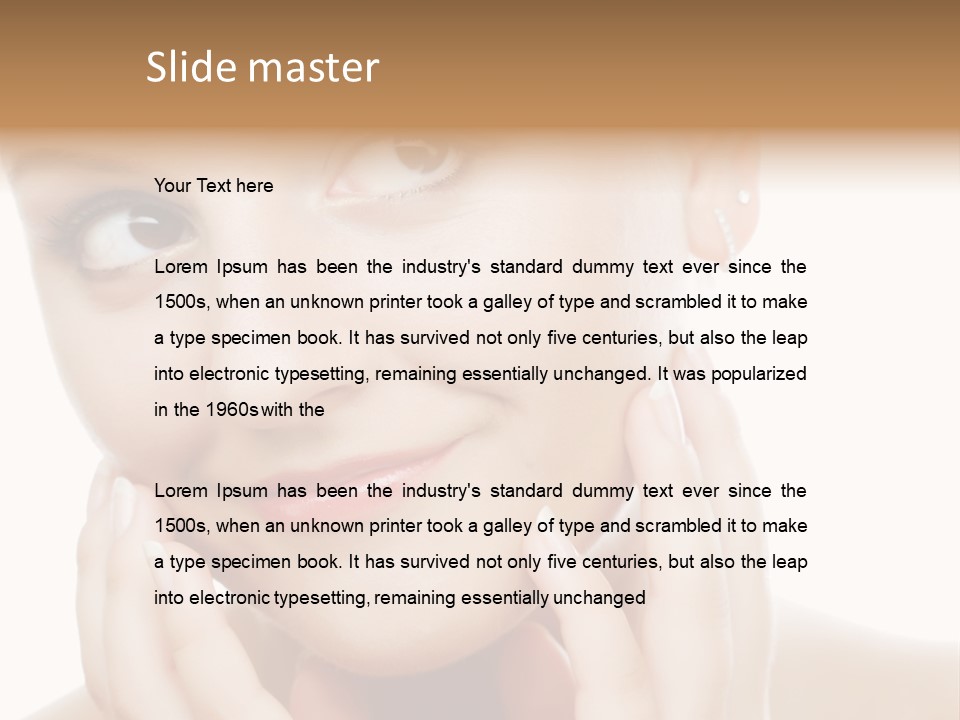 Health Smile Beautiful PowerPoint Template