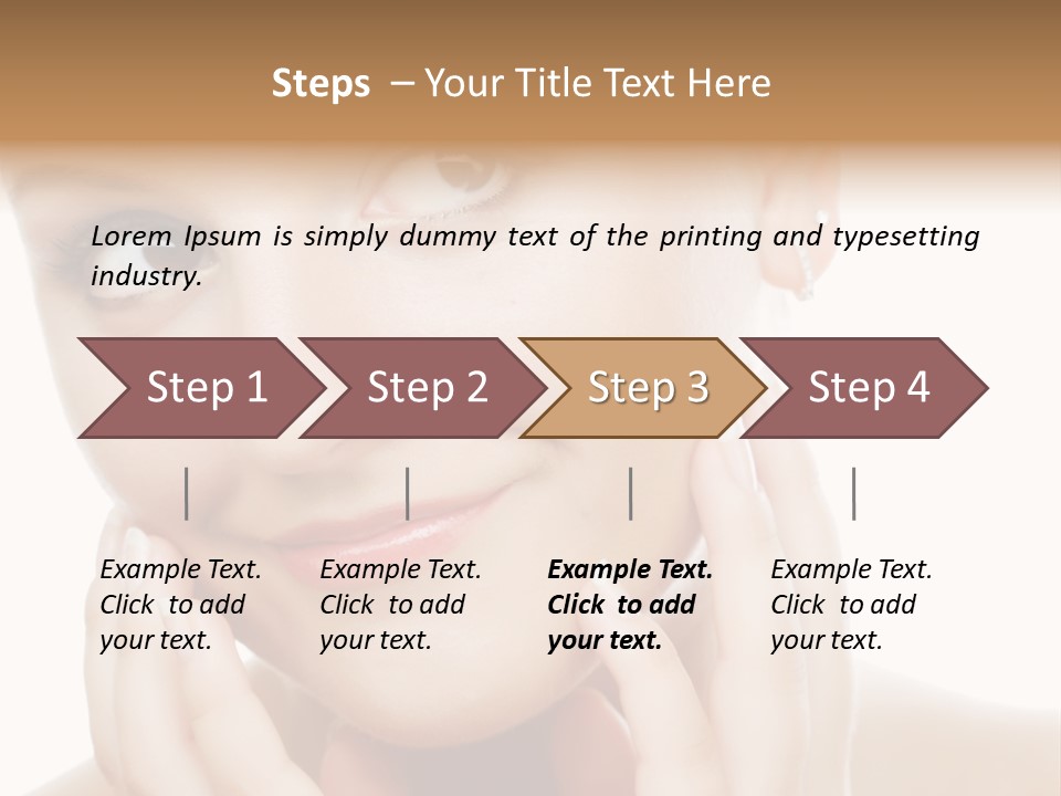 Health Smile Beautiful PowerPoint Template
