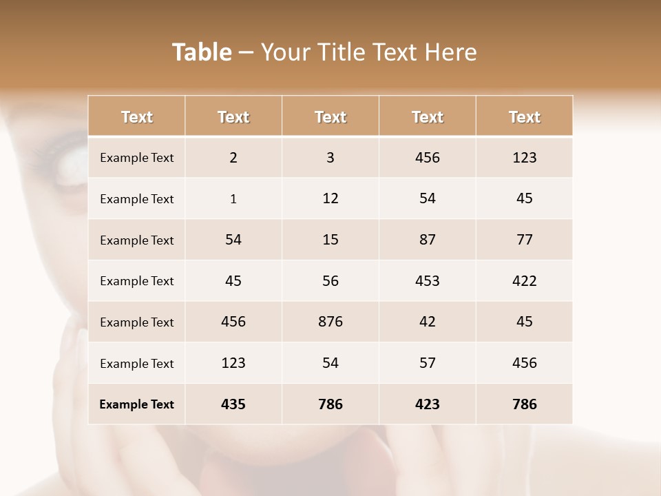 Health Smile Beautiful PowerPoint Template