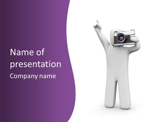 Human Media View PowerPoint Template