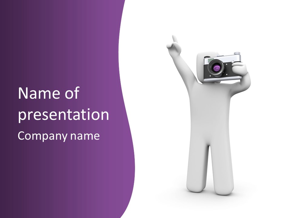 Human Media View PowerPoint Template