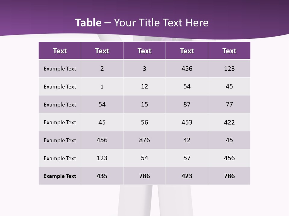 Human Media View PowerPoint Template