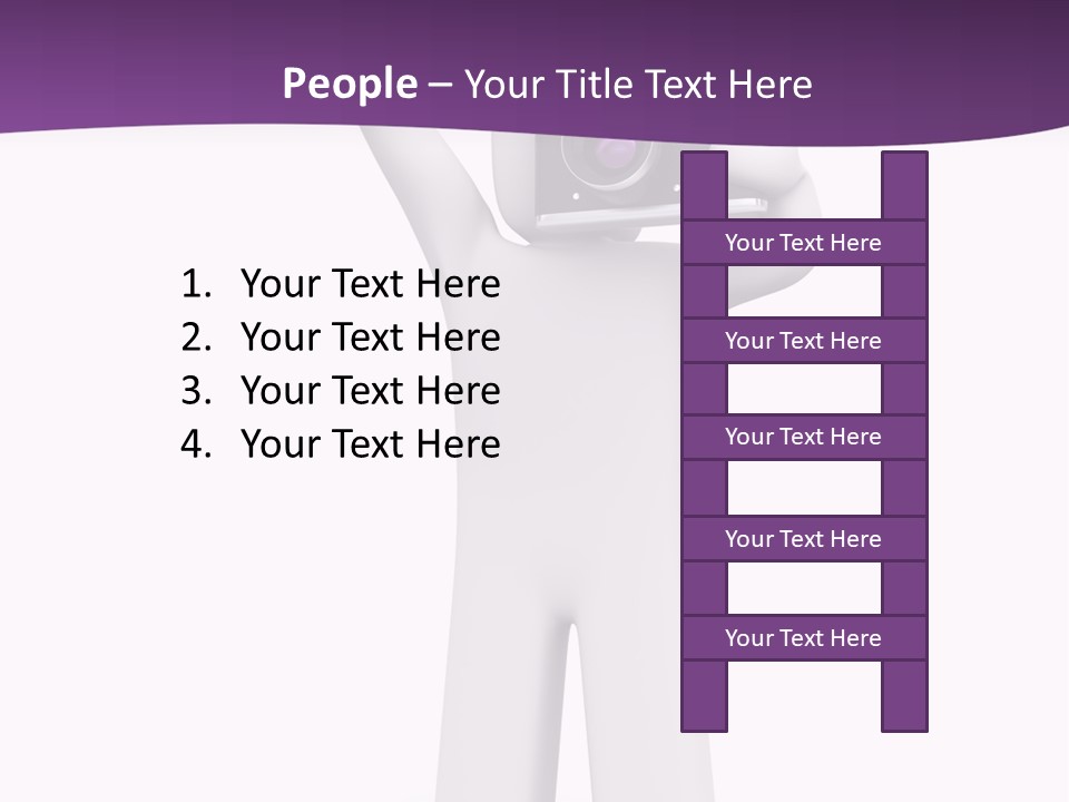Human Media View PowerPoint Template