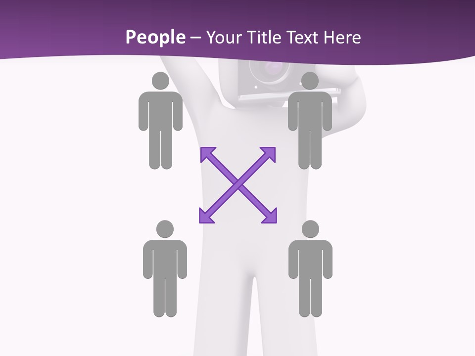 Human Media View PowerPoint Template