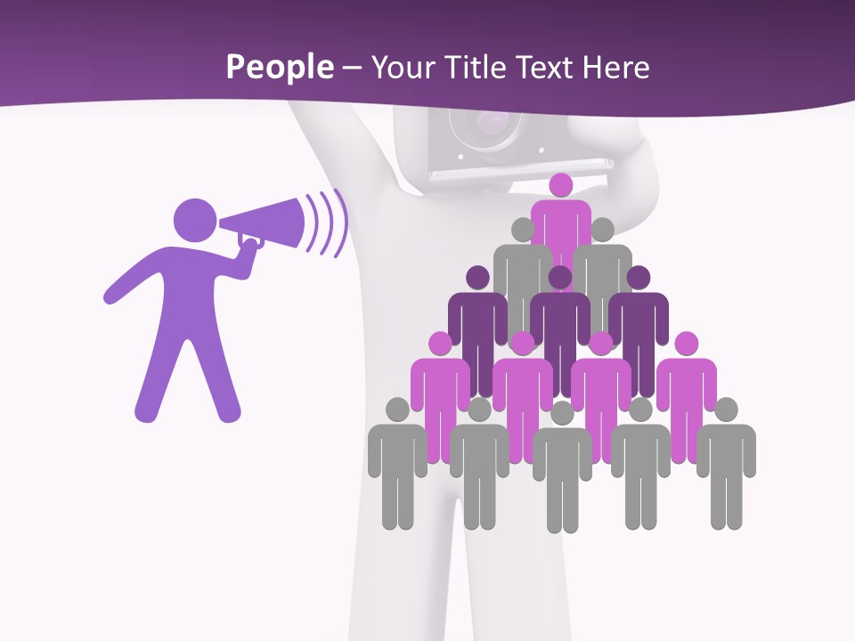 Human Media View PowerPoint Template