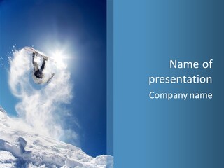 Mad Crazy Winter PowerPoint Template