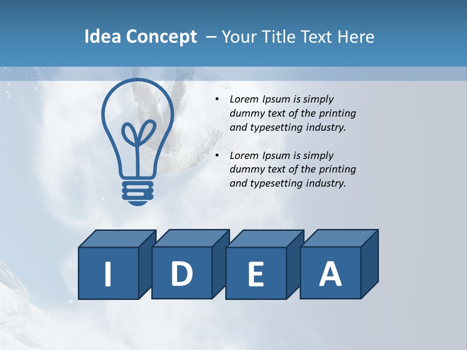 Mad Crazy Winter PowerPoint Template