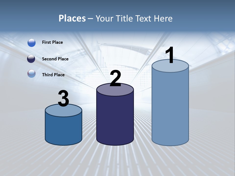 Bangkok Walkway Office PowerPoint Template