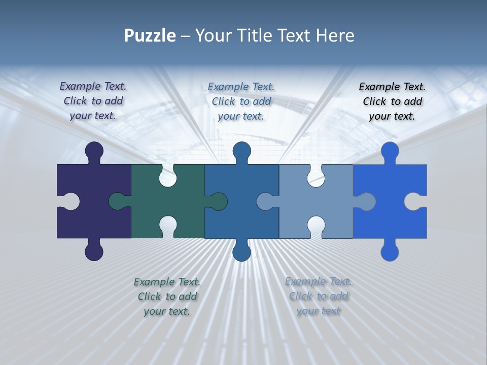 Bangkok Walkway Office PowerPoint Template