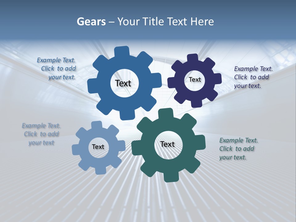 Bangkok Walkway Office PowerPoint Template