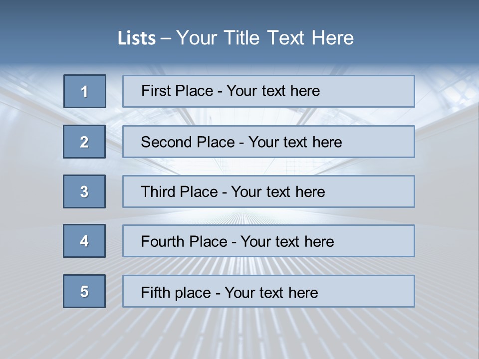 Bangkok Walkway Office PowerPoint Template