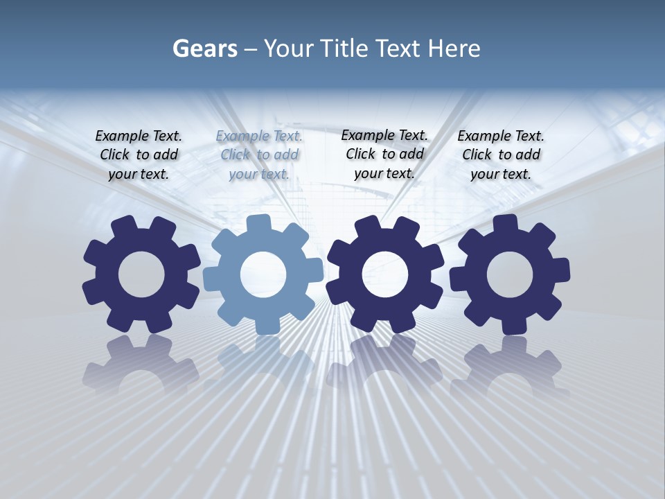 Bangkok Walkway Office PowerPoint Template