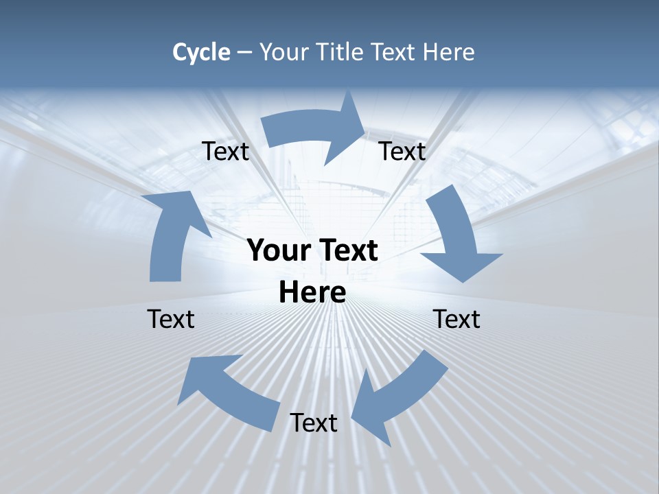 Bangkok Walkway Office PowerPoint Template